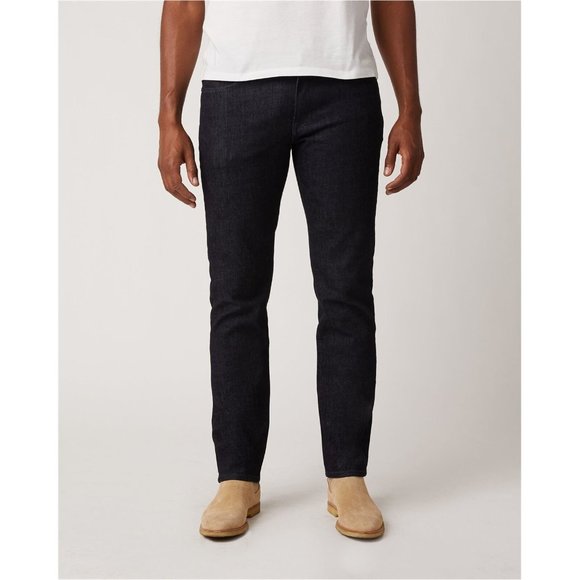 NWT Mens Size 36 36x34 Really 38x35 DSTLD Dark Indigo Classic Straight Leg Jeans - Picture 1 of 2